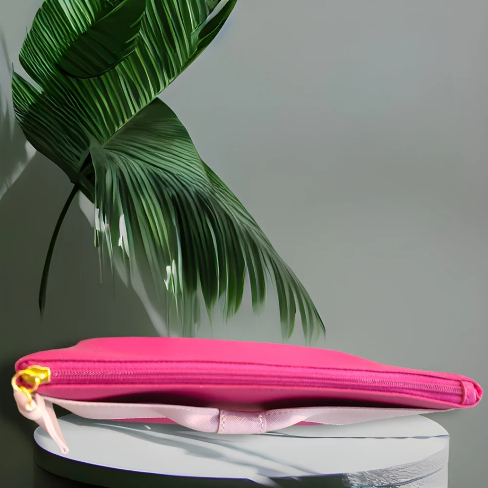 Elizabeth Arden New York Pink Bow Cosmetic Bag (NWOT)